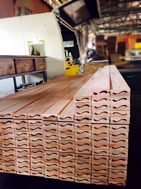 Stacked architrave mouldings at the mill